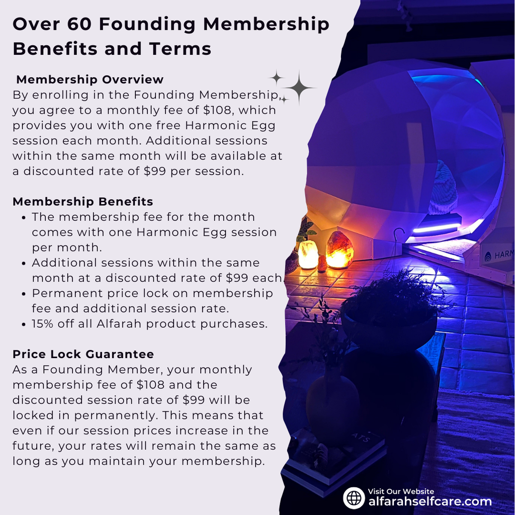 Sr. Annual Membership 60+  Sedona Harmonic Egg