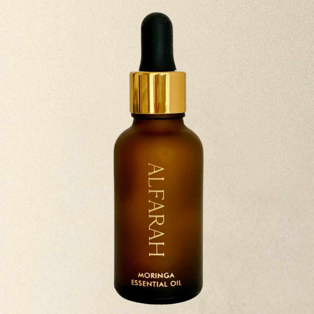 Blue Lotus Infused Moringa Oil - 50ml Dropper